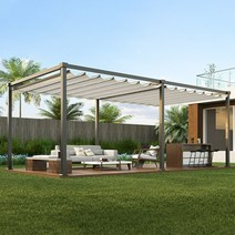 전원주택 바베큐장 만들기 야외 정자 정원 조립식 원두막 천막, 04.전망대 평평한