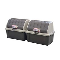 JEJ Astage Home Box 920 Made in Japan 브라운 2종 세트 DIY 도구 차고 아웃도어 스포츠 수납, 920(2개 세트), 브라운 (프렌치 토스트 19-1012t