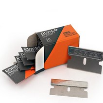 도루코 면도칼 단면도 10개 1세트, 기본