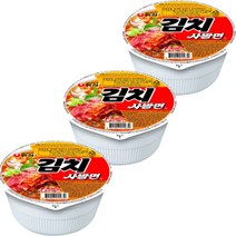 농심 김치사발면 작은 사발면 컵라면 86g 24개