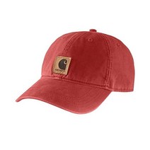 Carhartt 칼하트 남성 캔버스 캡, One Size, Chili Pepper