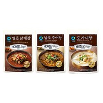 SHE&S 청정원 얼큰닭개장(450g) + 남도추어탕(450g) + 도가니탕(450g) 각 1개 1세트, 2세트