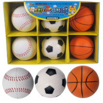 (무료배송)2000 스펀지~ 스포츠볼[낱개구매], [낱개구매], 혼합발송, 1개