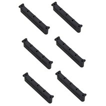 서핑보드 6 개/몫 윈드 서핑 플라스틱 5 구멍 조정 가능한 Footstrap 삽입 보드 수리 액세서리, [01] MULTI, 01 MULTI