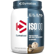 다이마타이즈 아이소 100 ISO100 분리유청 가수분해 단백질 파우더, 쿠키앤크림