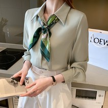 HQINT 여성 셔츠 남방 티셔츠 긴팔 셔프남방 빅사이즈 오버핏 봄 가을 기본 롱남방 루즈핏 여자 ZA-19178