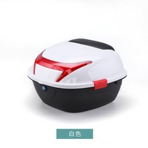 전동 오토바이 밧데리 오토바이 트렁크 전동차 확대 용량 안전 두꺼운 배터리 페달 보관함 만능 짐 수납함, [08] 1
