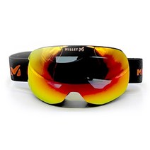 밀레 아웃도어 스노우 아웃도어 고글, 레드옐로우(244)