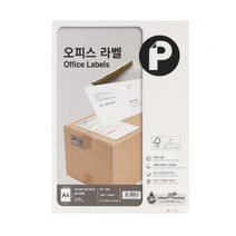 프린텍 오피스 라벨지 V3110FE-100, 1칸, 300개
