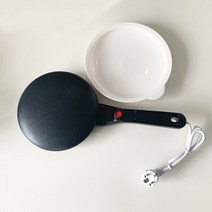 붕어빵기계 국화빵 잉어빵 풀빵 전기 크레이프 메이커 아침 식사 피자 기계 팬케이크 베이킹 팬 붙지 않는, [02] Black