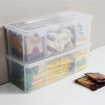 회사 탕비실 커피 다과정리 칸분리 수납함 협소공간 깔끔한 싱글족 혼족