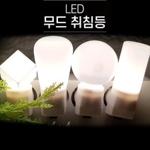 콘센트조명 벽등 침실 무드등 수유등 LED간접 주방조명, LED실린더취침등(주광색)