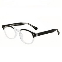 코지23 / 남녀공용 진중한 스타일 골드장식 뿔테 안경테