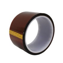 MD홍 퀀텀캣 캡톤테이프 50mm x 33m Kapton Tape 전자부품용 PCB 기판용 도금용 폴리이미드 암갈색