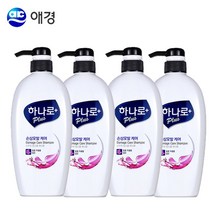 애경 하나로플러스 손상모발 케어 샴푸, 4개, 680ml