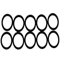 Sterling Seal ORVT015x10 Viton Number-015 Standard O-Ring Fluoropolymer Elastomer 70 Durometer Har, 1