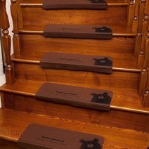 계단미끄럼방지패드 10pcs 안전 논슬립 테이프 카페트, 베이지(타워)