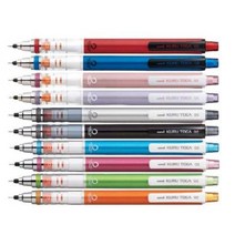 유니 쿠루토가 샤프 M5-450 10색 0.5 mm, 6개, 핑크