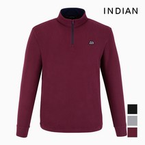 [INDIAN] 코트나 솔리드 하프짚업 티셔츠_MIEALWW9301