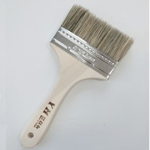 YH브러쉬 페인트 막붓 4호 평솔 청소용붓 백붓 납작붓 페인트붓 유성수성 붖 건축도장기능사 건축도장기능 도배 공업용, 막붓 4인치