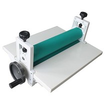 INTBUYING 35.6cm(14인치) 콜드 수동 라미네이터 전체 금속 프레임 360MM 수동 콜드 롤 라미네이터 마운트 라미네이팅 머신