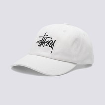 정품 stussy 스투시 남여성 모자 화이트 블랙 두가지 색상 - 항공배송