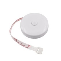 측량 1.5 M/60 Inch Bla기계 Tape Mini Flexible Automatic Sewing Meas미니e Double Sided Retractable To, 01 WTR