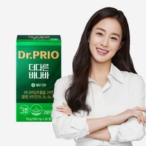 닥터프리오 더다른 김태희 바나바 잎 추출물 당질컷팅제 혈당 건강 케어 영양제 500mg x 30정, 혈행혈당 패키지 3개월분