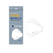케이에프 에브리데이 황사마스크 대형 5매입 KF94 흰색, 1개