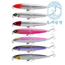 루어점빵 고스트 싱킹 펜슬베이트 배스루어, 18g, D.핑크