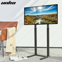 [UNHO]무타공 TV 벽면 스탠드 브라켓 거치대 삼성 LG 호환 32~65인치