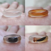 천연 마노 링 옥반지 옥가락지 남 여 벽옥가락지 반지 옥반지 장신구