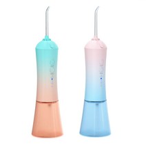 휴대용 구강세정기 치아세척기 잇몸 청소 이빨 물총, T3 블루파우더 그라데이션 칫솔모 7개