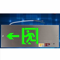 피난구 유도등 비상 피난 통로 천정형 라이트 소형, 피난구 왼쪽