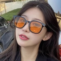 남녀공용 뿔테 선글라스 자외선차단