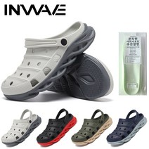 인웨이브 샌들 남성 슬리퍼 아쿠아 여름 물놀이 EVA 샌들