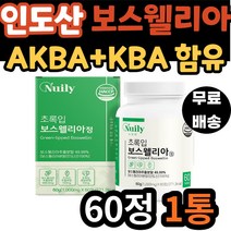 인도산 보스웰리아 보스웰릭산 왼쪽 발가락 허리 어깨 초록입 홍합 AKBA KBA 함유 관절 연골 무릎 보수 엘리아 웰리아 성인 어른 노인 노년 중년 어르신 시니어 실버 남자 여자
