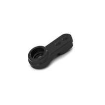 클락션 FMS FCX24 124 RC 크롤러 자동차 교체 액세서리 용 1 PCS 금속 서보 암 혼 레드, [04] Black, 04 Black