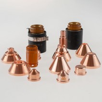 용접 pmx125 기계화 미세 커터 가우징 노즐 전극 실드 고정 캡 420158 220975 220976 220977 420156 220997 220971, 1개