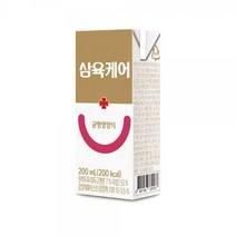삼육케어 균형영양식 200ml 24팩 식사대용 환자식 유동식, 1개