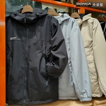 리트머스 간절기 신상@등판 빅 레터링 리버시블 점퍼 N011