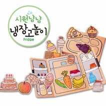 종이생각 시원냠냠 냉장고놀이 3매, 색상:[색상]본상품, 쿠팡 본상품선택