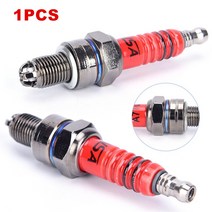 50cc 70cc 90cc 110cc 125cc dirtbikes ATVs Cubs HONDA CRF50 DAX 용 레이싱 3 전극 스파크 플러그 A7TC 1 팩