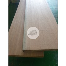 우드창고 라왕 원목 계단재 38Tx300x3600mm 통원목 계단판재 계단바닥 도마재 선반 원목판재 목재