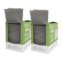 듀듀클린 뽑아쓰는 수세미30매x2곽/일회용 위생수세미, 단품