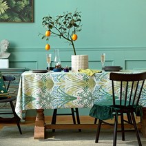 명품 식탁보 테이블보 윔지 Nabis ZBHRSJ, 80 * 80 cm, Huajian 밀밭 구유 (소)