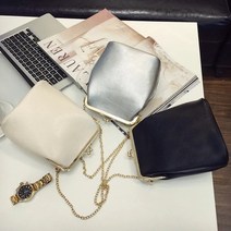 패밀리샵 무지 미니 크로스백 핸드폰 가방 폰 체인백