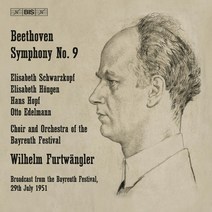 핫트랙스 LUDWIG VAN BEETHOVEN - SYMPHONY NO.9/ WILHELM FURTWANGLER [SACD HYBRID] [베토벤: 교향곡 9번 - 바이로이트 페스티벌 라이브 | 푸르트뱅글러]