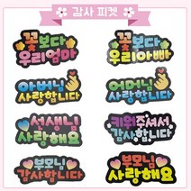 DH프리마 케이크 토퍼 감사피켓 어버이날토퍼, 부모님감사합니다