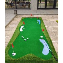 어프로치연습기 골프 퍼팅 장치 실내 사무실용, 1.5x3.5 빠른 잔디 표준 스타일